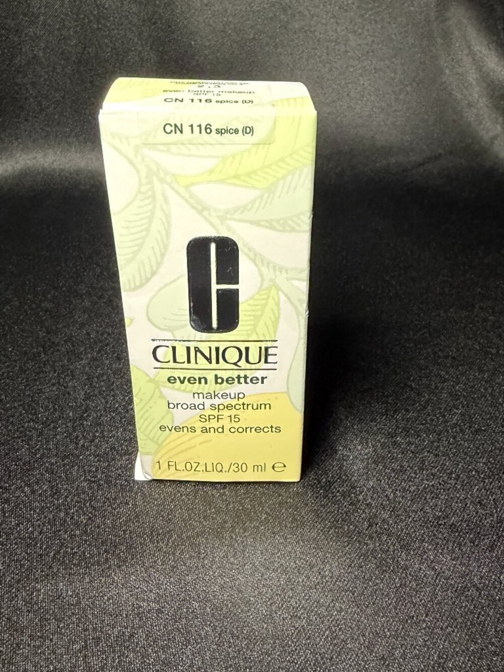 Clinique Even Better Makeup Broad Spectrum SPF 15 CN 116 Spice (D) Dry-Oily NIB